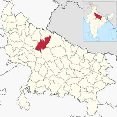 Shahjahanpur District Map