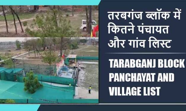 तरबगंज ब्लॉक में कितने पंचायत और गांव लिस्ट | Tarabganj Block Panchayat and Village List