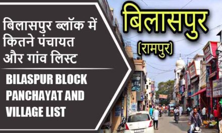 बिलासपुर ब्लॉक में कितने पंचायत और गांव लिस्ट | Bilaspur Block Panchayat and Village List