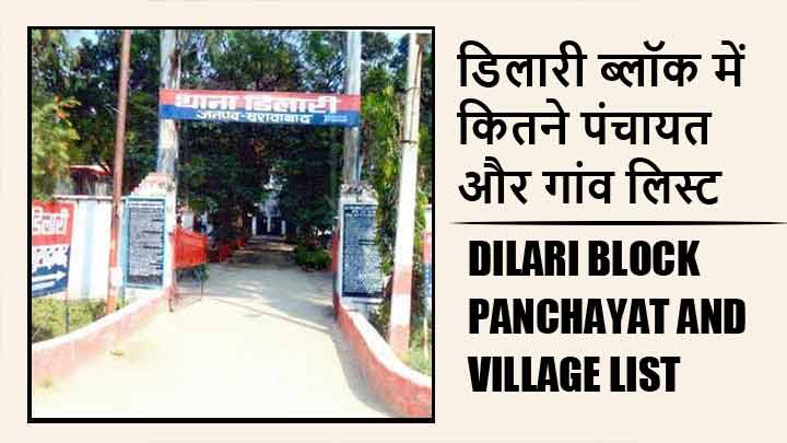 डिलारी ब्लॉक में कितने पंचायत और गांव लिस्ट | Dilari Block Panchayat and Village List