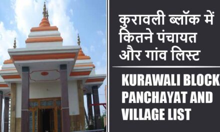 कुरावली ब्लॉक में कितने पंचायत और गांव लिस्ट | Kurawali Block Panchayat and Village List