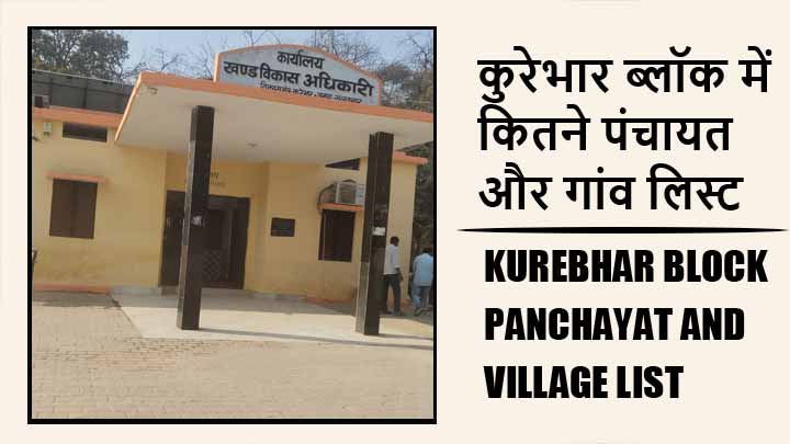 कुरेभार ब्लॉक में कितने पंचायत और गांव लिस्ट | Kurebhar Block Panchayat and Village List
