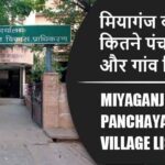 मियागंज ब्लॉक में कितने पंचायत और गांव लिस्ट | Miyaganj Block Panchayat and Village List