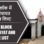 मोरना ब्लॉक में कितने पंचायत और गांव लिस्ट | Morna Block Panchayat and Village List