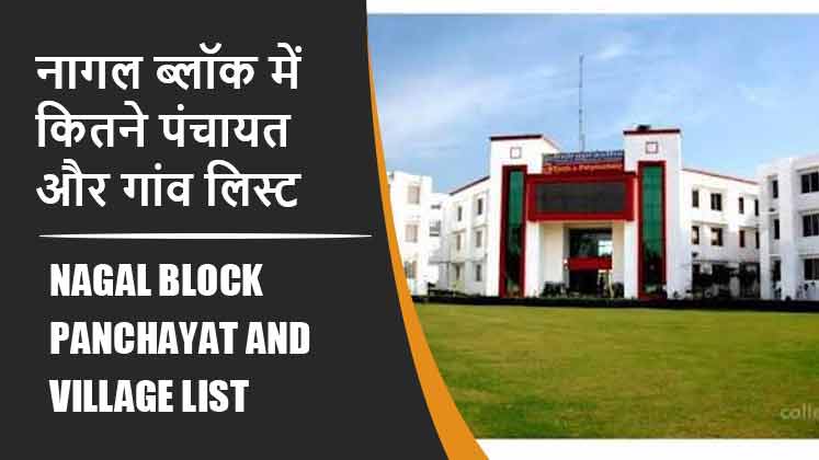 नागल ब्लॉक में कितने पंचायत और गांव लिस्ट | Nagal Block Panchayat and Village List