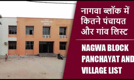 नागवा ब्लॉक में कितने पंचायत और गांव लिस्ट | Nagwa Block Panchayat and Village List