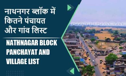 नाथनगर ब्लॉक में कितने पंचायत और गांव लिस्ट | Nathnagar Block Panchayat and Village List