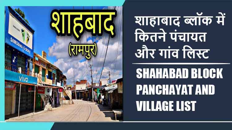 शाहाबाद ब्लॉक में कितने पंचायत और गांव लिस्ट | Shahabad Block Panchayat and Village List